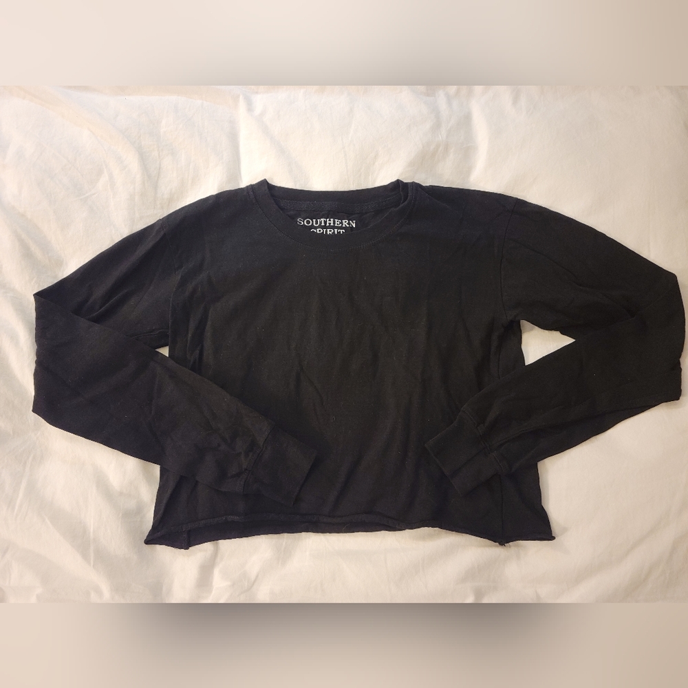 Southern Spirit crop top, Size XS, black
